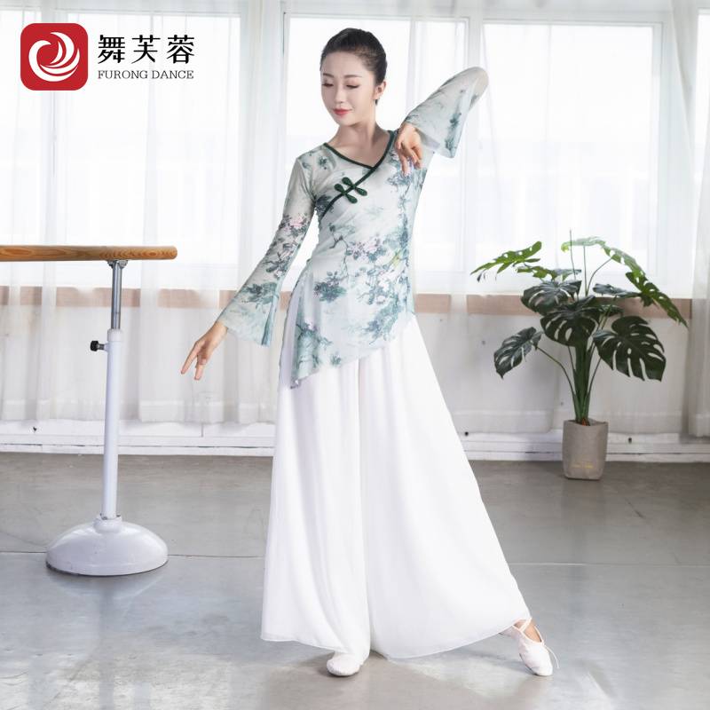 Classical dance service net yarn female elegant training service base training art test performance service national Chinese dance body rhyme dance gauze clothes