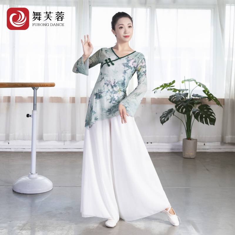 Classical dance service net yarn female elegant training service base training art test performance service national Chinese dance body rhyme dance gauze clothes