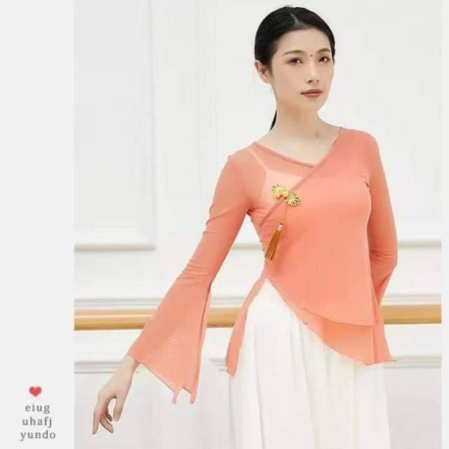 Fairy Top Classical Dance Dance Gargam National Dance Spring and Summer Server Female Performing Practice Exam 2023 Body Charm [Dance