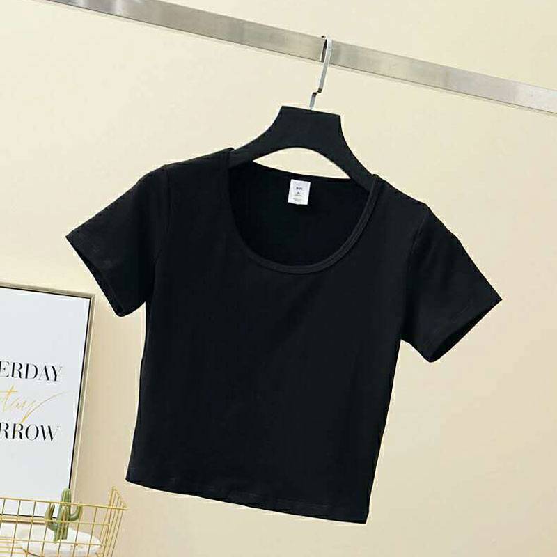 Dai dance service female adult short -sleeved shirt, long -sleeved shirt dance practice uniform shows thin and leaky navel ammonia elasticity