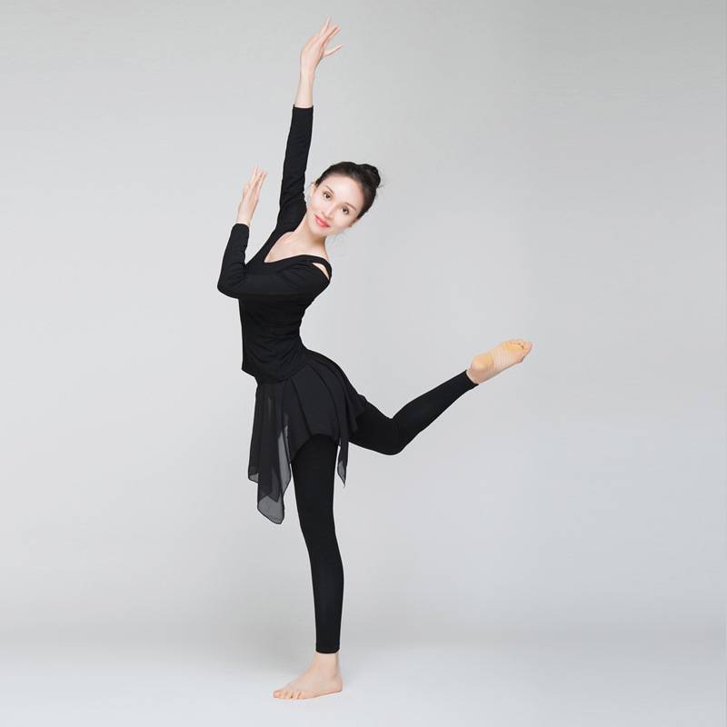 Spring and summer dance service female Modal top Modern classical national dance exercises, adult new art testing clothes