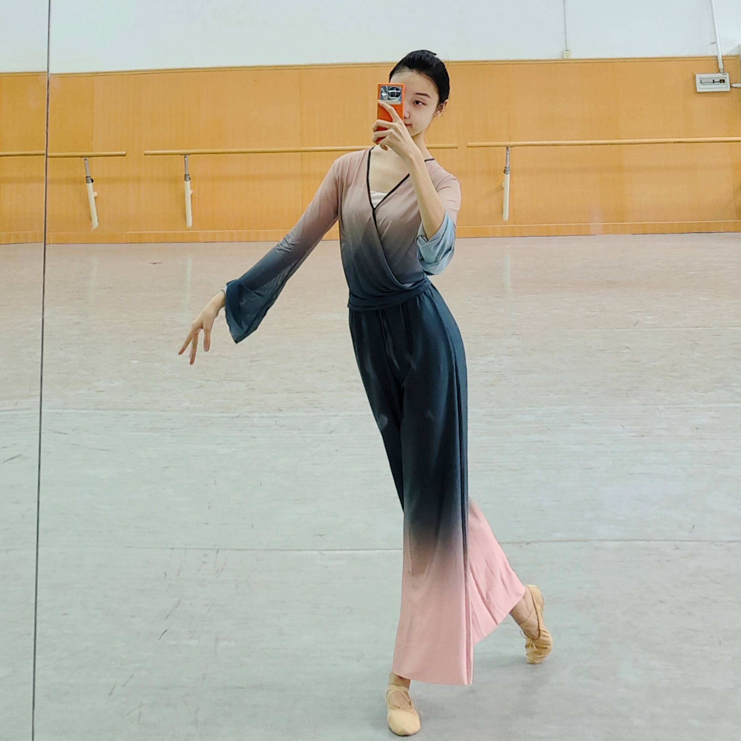 National Dance Pants Gradm -changing straight pants Dance Pants Performance Plaza Dance Classical Dance wide -leg pants Modern Dance