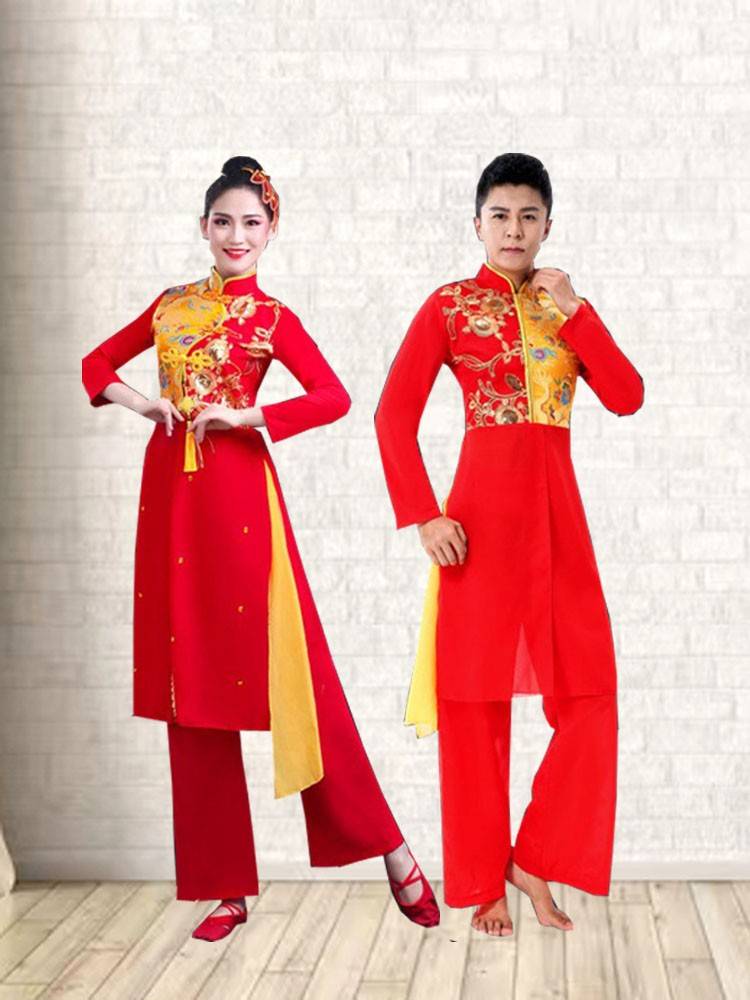 Renting Yangge Female Happy Drum Drum Drum Drum Team National Dance Performance Service New Classical Dance Case Adult