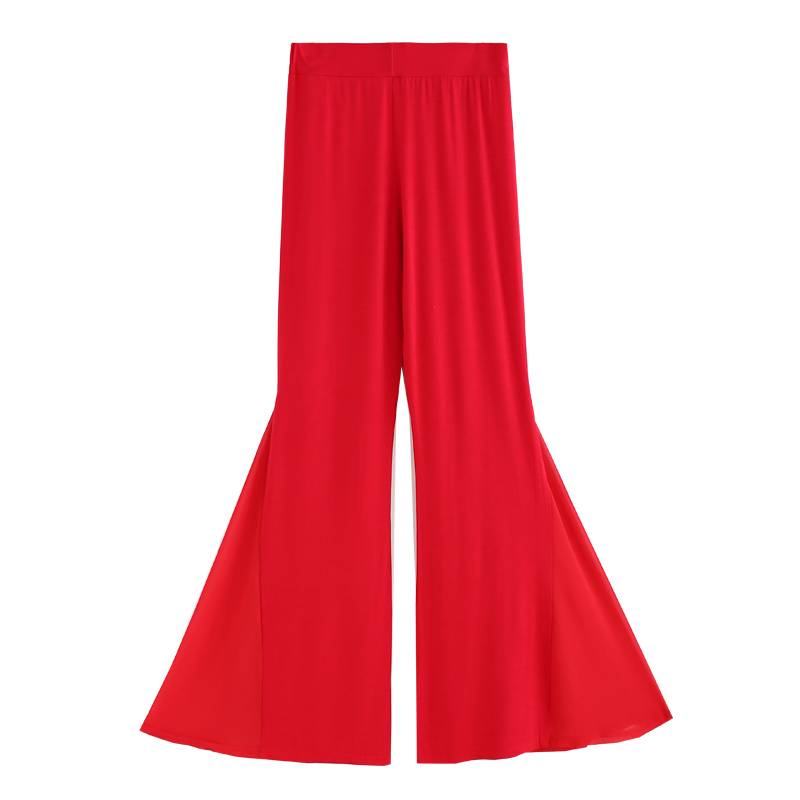 Loose dance practice pants female adult Modal chiffon micro -priced pants classical national dance -shaped yoga pants