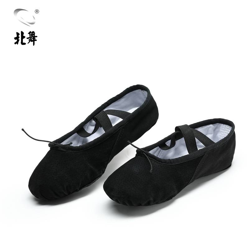 Bei Dance Dance Men's Women Dance Shoes Soft Waves Baotou Yoga Shoes Ethnic Dance Men's Cat Claw Shoes Classical Dance Shoes