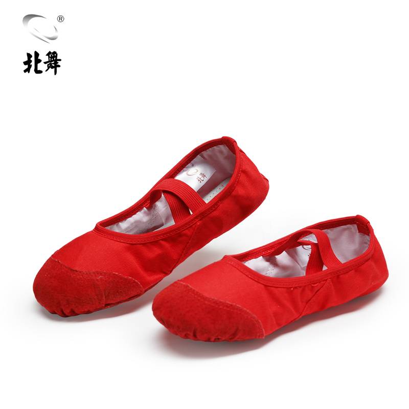 Bei Dance Dance Men's Women Dance Shoes Soft Waves Baotou Yoga Shoes Ethnic Dance Men's Cat Claw Shoes Classical Dance Shoes