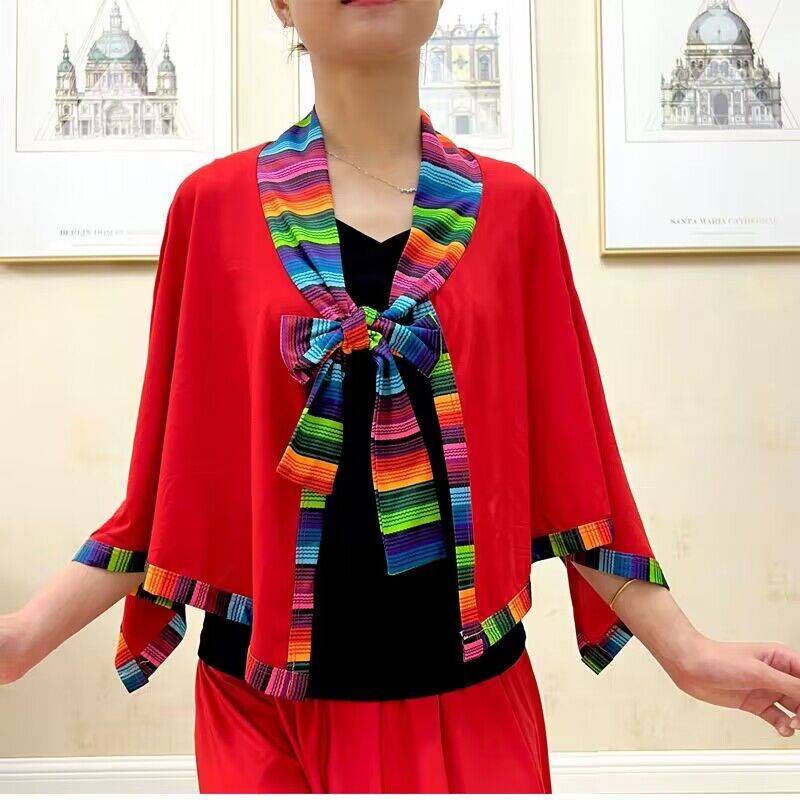 Tibetan dance costumes with a single milk-swissed apron and Tibetan National Square dance collection