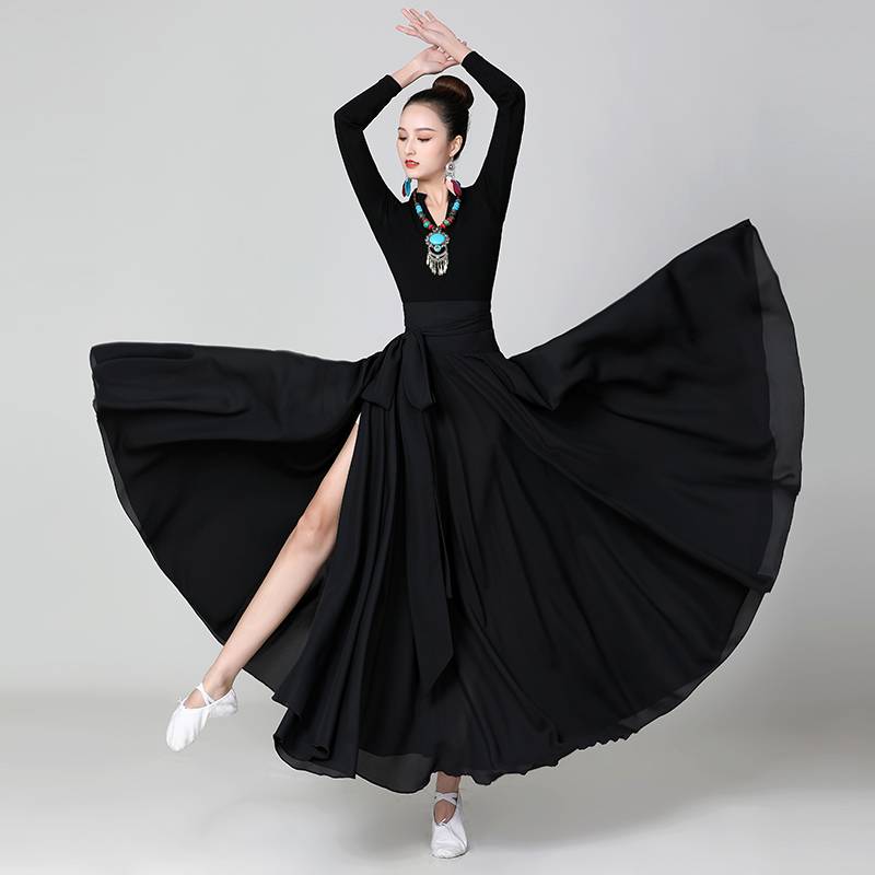 Chinese dance dance service female practice service Tibetan modern dance Xinjiang performance service national elegant classical dance skirt