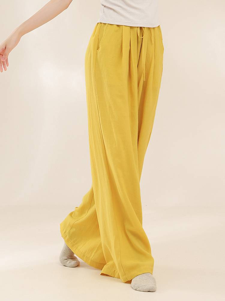 Chun Ruoji Modern Dance Practice Pocket Pocket Boat Wide Wide Pants Sely Chinese Dance National Classical Dance Series