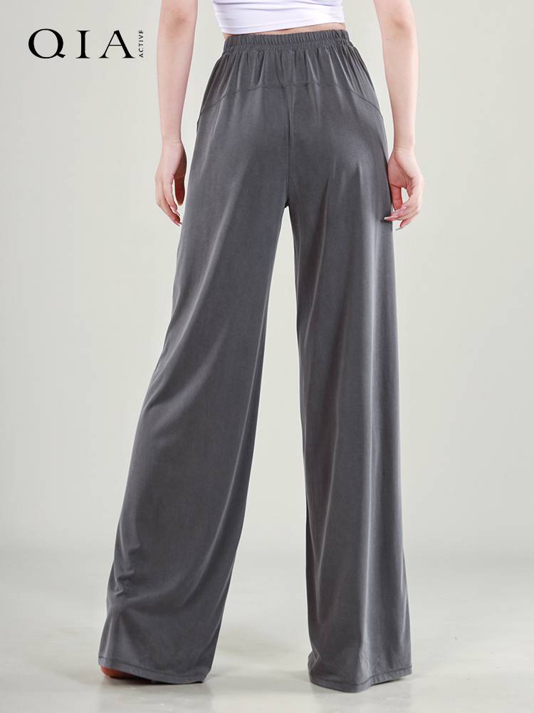 Kia Classical Dance Female Pants Spring and Summer, Pacific Loose Wide Pants Modern National Dance Pants Adult Pants