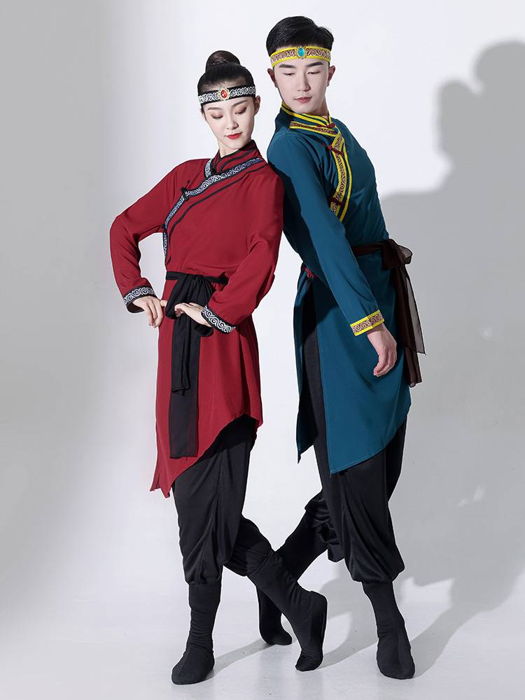 Mongol women ' s clothes, new Mongol women ' s troupe, Mongol men