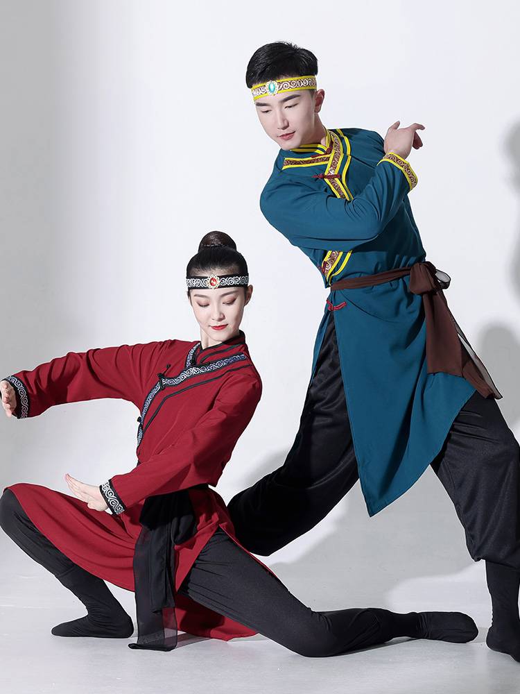 Mongol women ' s clothes, new Mongol women ' s troupe, Mongol men
