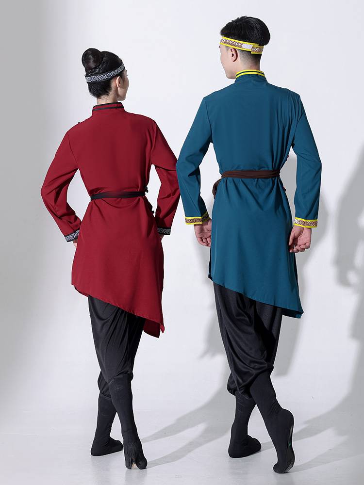 Mongol women ' s clothes, new Mongol women ' s troupe, Mongol men