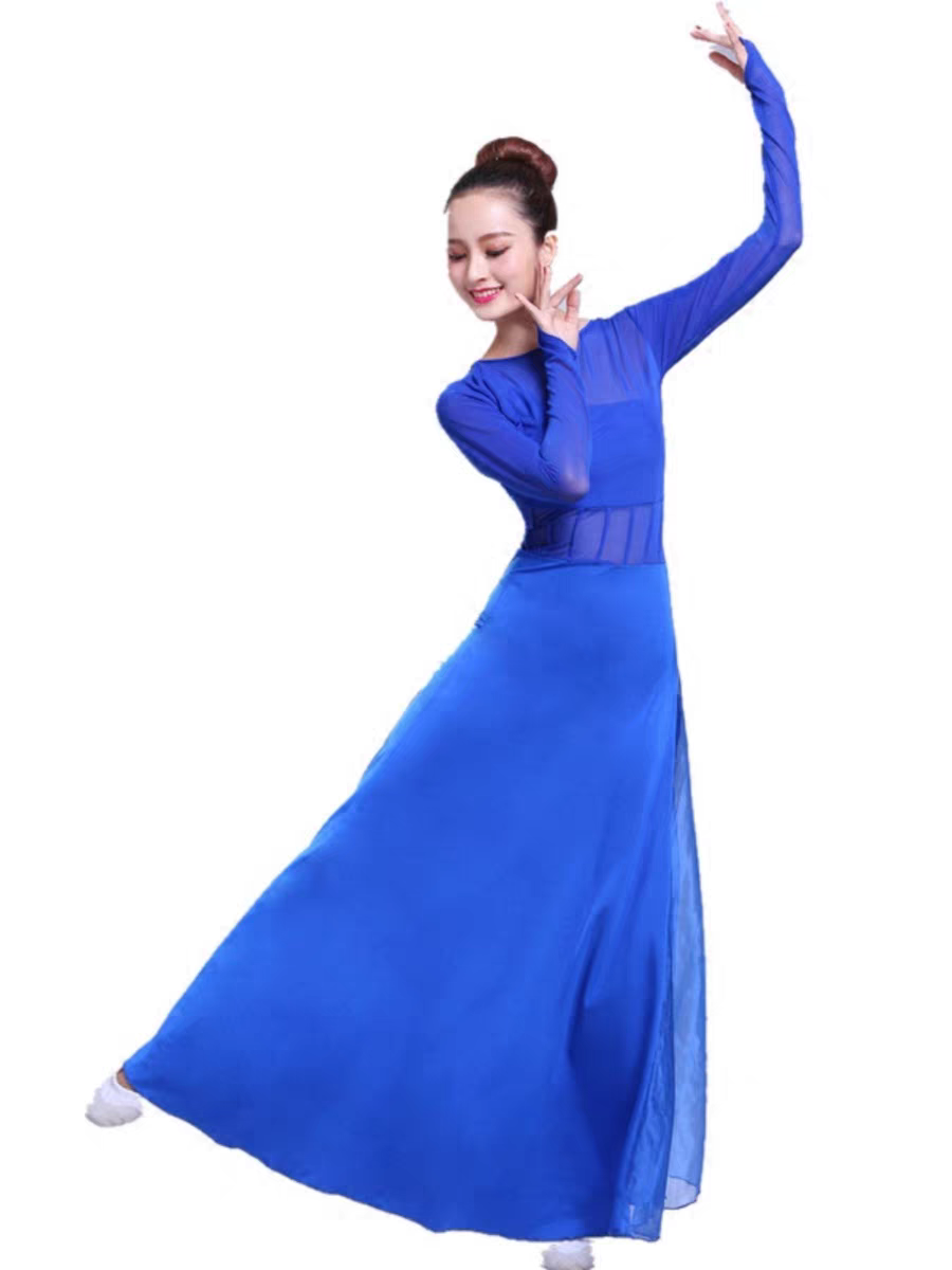 2024 New Modern Dance Classical Dance Performance Service National Group Dance Art Test Discipline Fair Dress Women