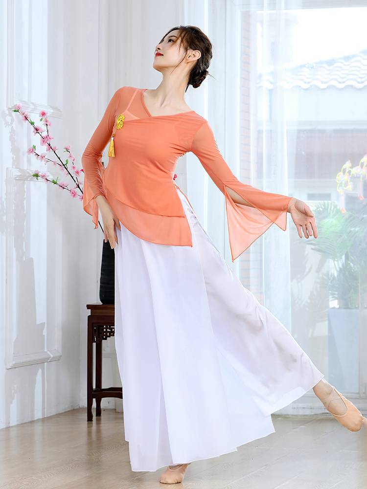 Classical dance service performance service new modern national dance practice service students stage dressing ancient style elegant gauze clothes
