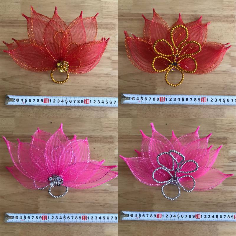 Dance headwear Yangge Dance Dance Stage Performance National Plaza Dance adult female classical dance lotus headgear