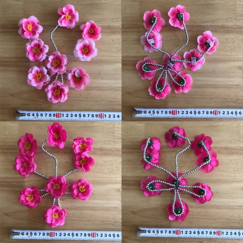 Dance headwear Yangge Dance Dance Stage Performance National Plaza Dance adult female classical dance lotus headgear