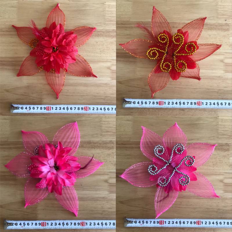 Dance headwear Yangge Dance Dance Stage Performance National Plaza Dance adult female classical dance lotus headgear