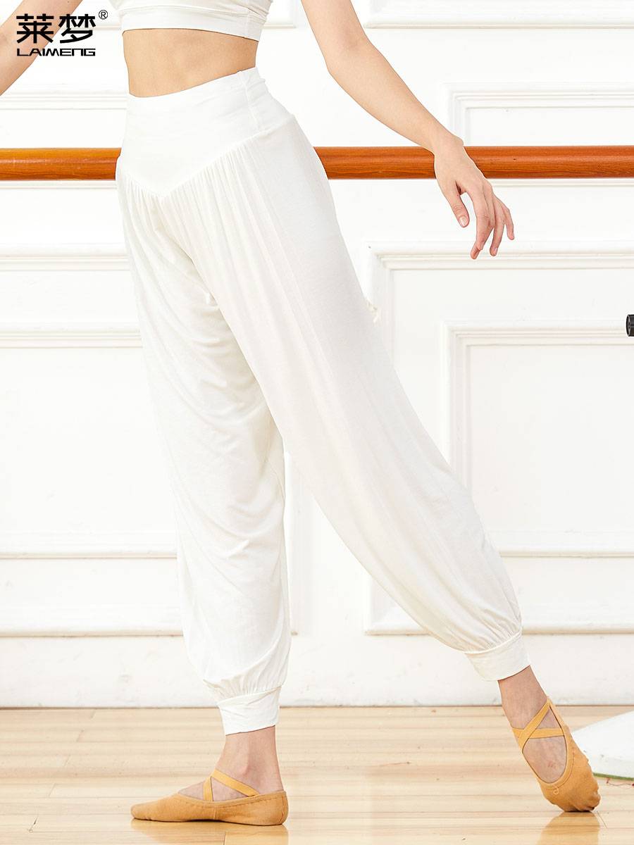 Body Dance lantern pants Children in autumn and winter Modal loose wide -leg nation modern Chinese classical practice uniform