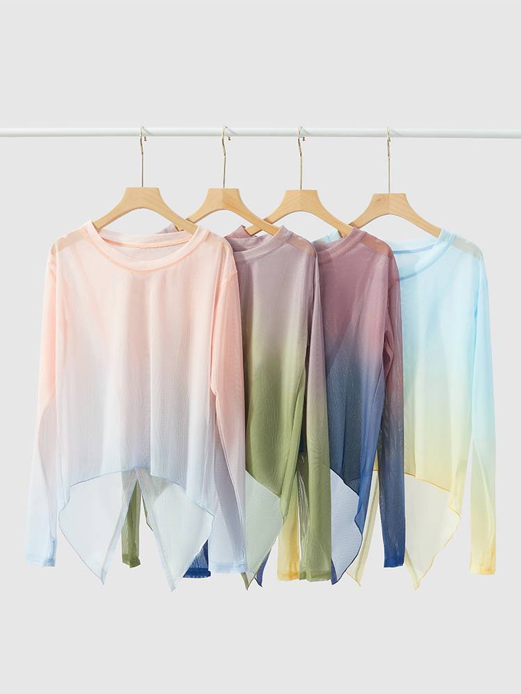 Classical dance clothing female elegant yarn, practice, rhyme, net yarn dancing new adult grades performed the top of the top of the jacket
