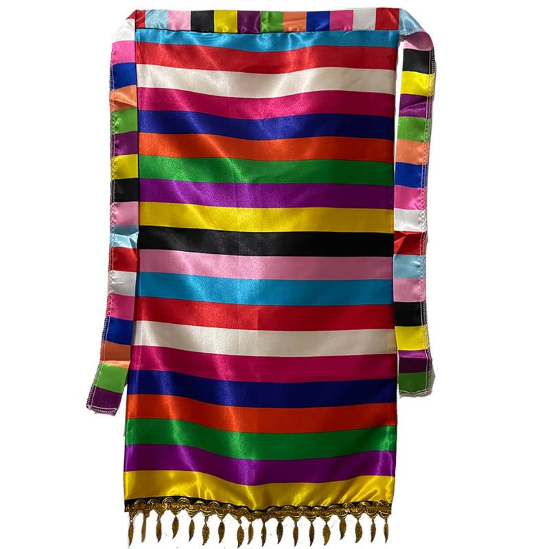 Tibetan dance apron plaza, Tibetan strips of a belt-a-banded national dance costume