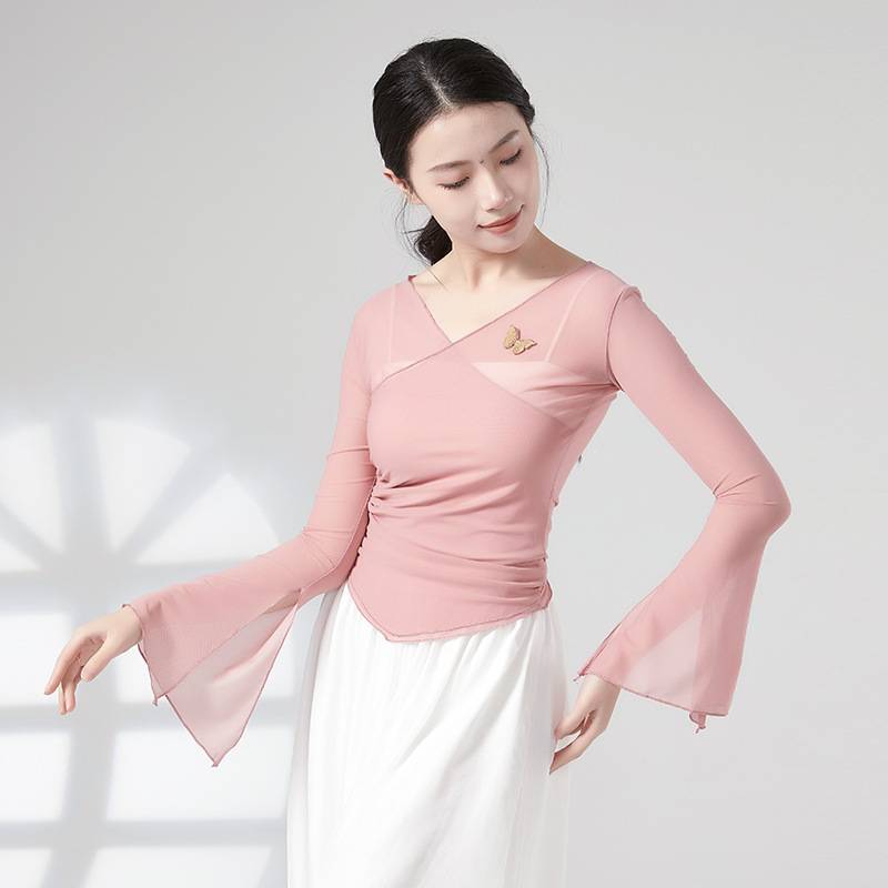 Classical Dance Body Rhyme Butterfly Mask Class Series Testing Practice Gonggui Chinese National Dance Clothing Girls