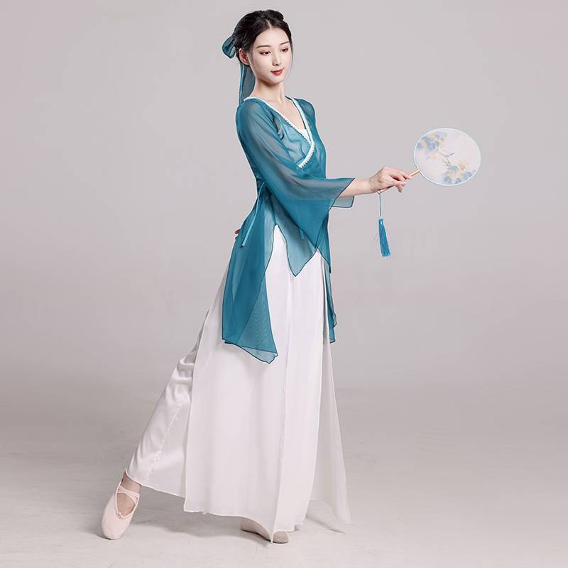 Classical Dance Clothing Female Elegnt Practice Service Body Rhyme Yae