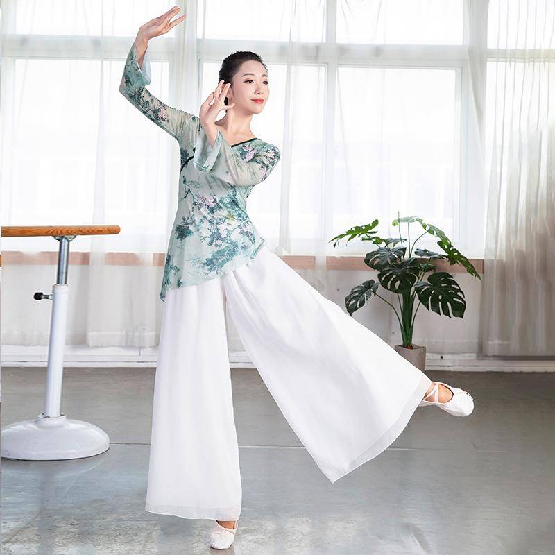 2020 Classical Dance Practice Services Fun Sleeve Performance Performance Server Women's National Dance Rhyme Dance Dance Dance Customization
