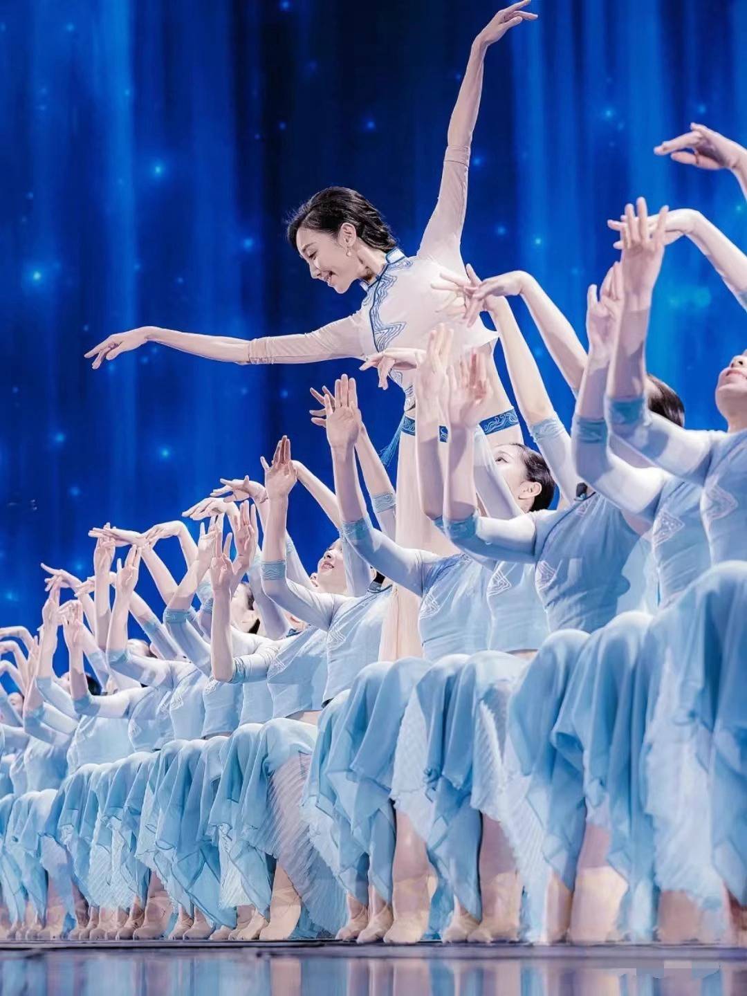 Puqiao Bridge Dance Performance Clothing Classical Dance Stool Top Bridge National Style Ethnic Spring Festival Gala 2024 new models