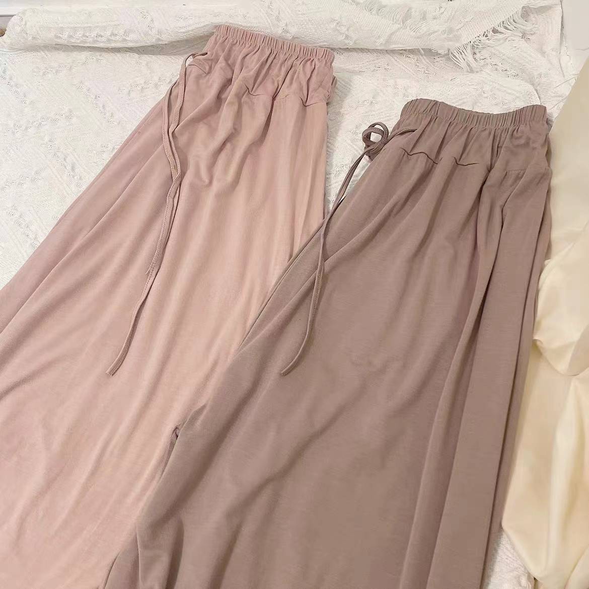 Dance pants female Modal straight dancing wide -leg pants practice clothes Chinese classical national dance teacher dance service
