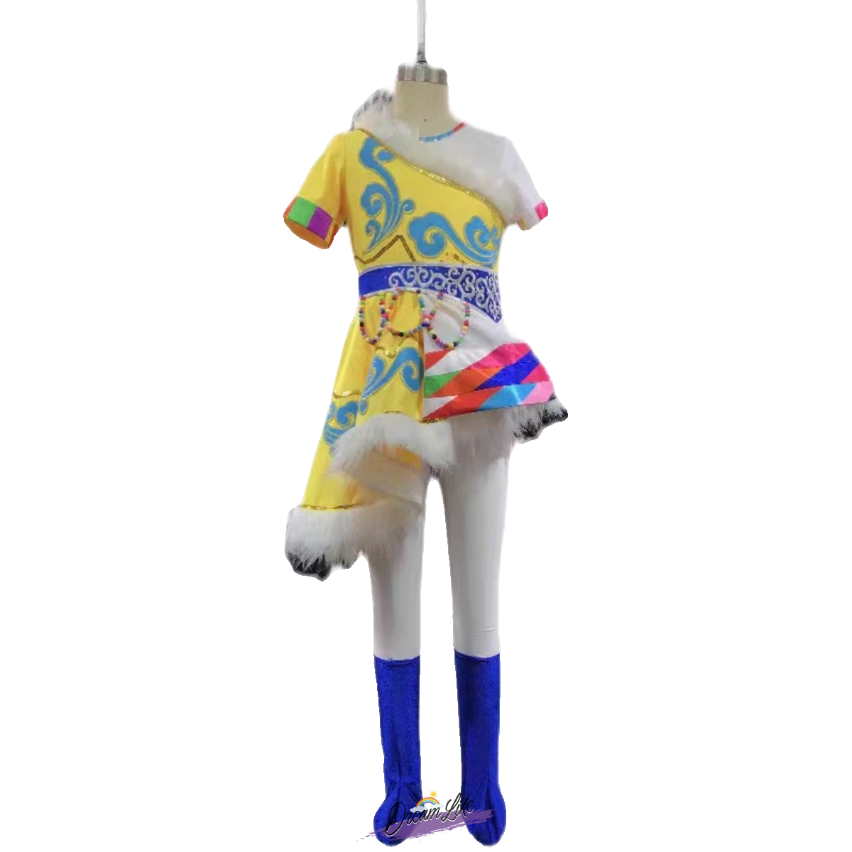 March three herdsmen New Song Children's Wish Children's Dance Test Tibetan Performance Female Performance Costume Ethnic Style
