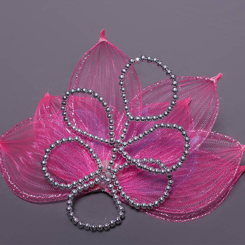 Modern dance performance headwear opening dance watch performance rented flower ethnic classical dance sequin flower female headdress rental