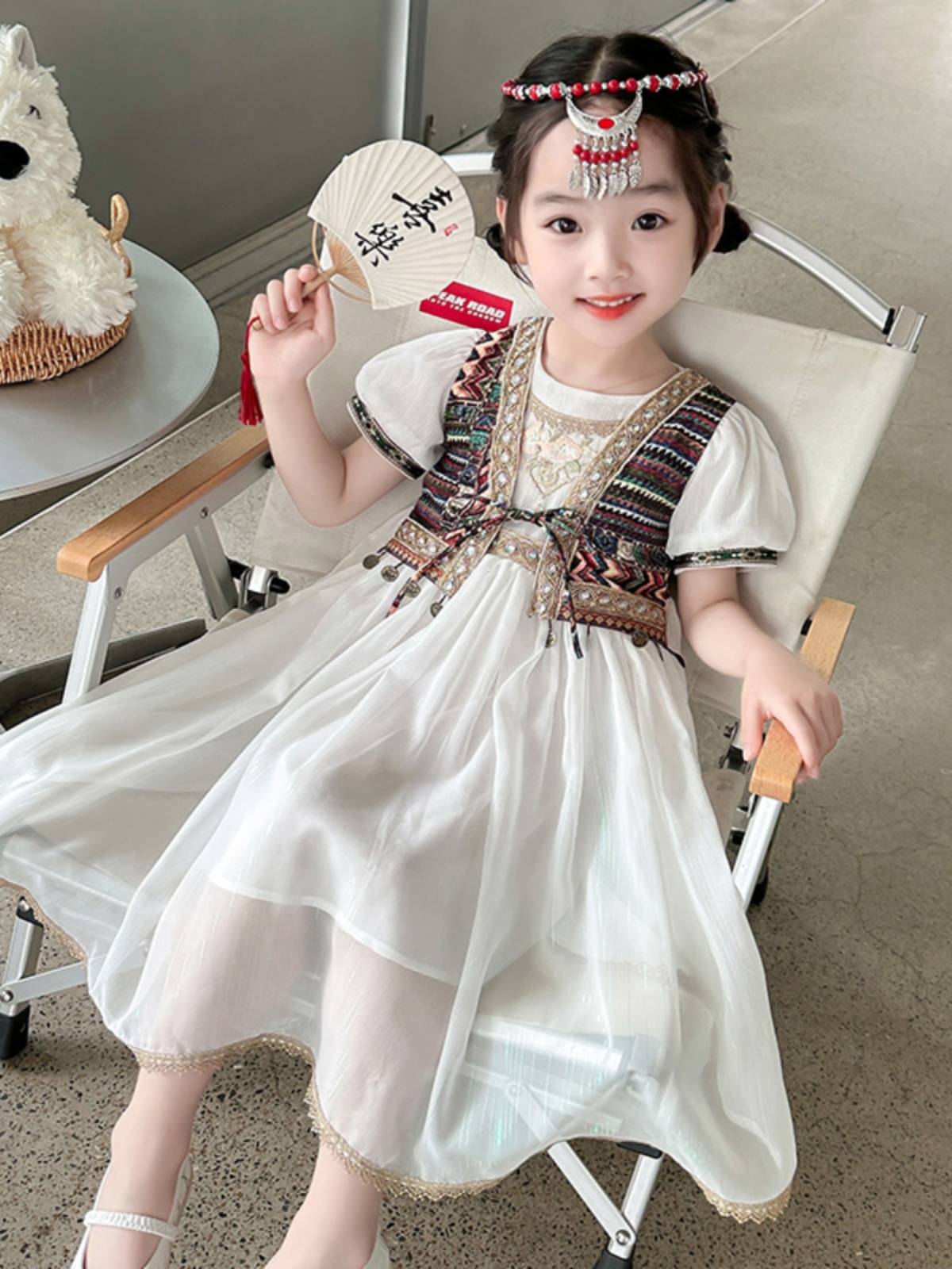 Yunnan Splash Water Festival Dress West Double Edition Na Shuang Na Dai clothing and dance performance Hanfu skirt