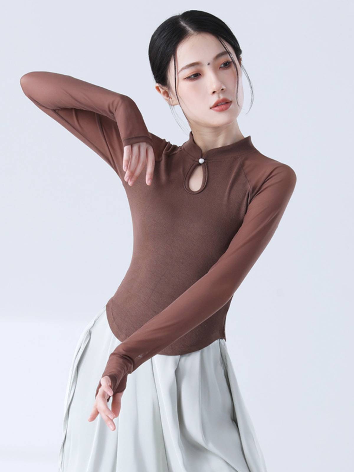 Modern Dance Classical Dance Clothing Show Summer Summer New Cheongsam Rhymes Chinese Style National Dance Performance Women