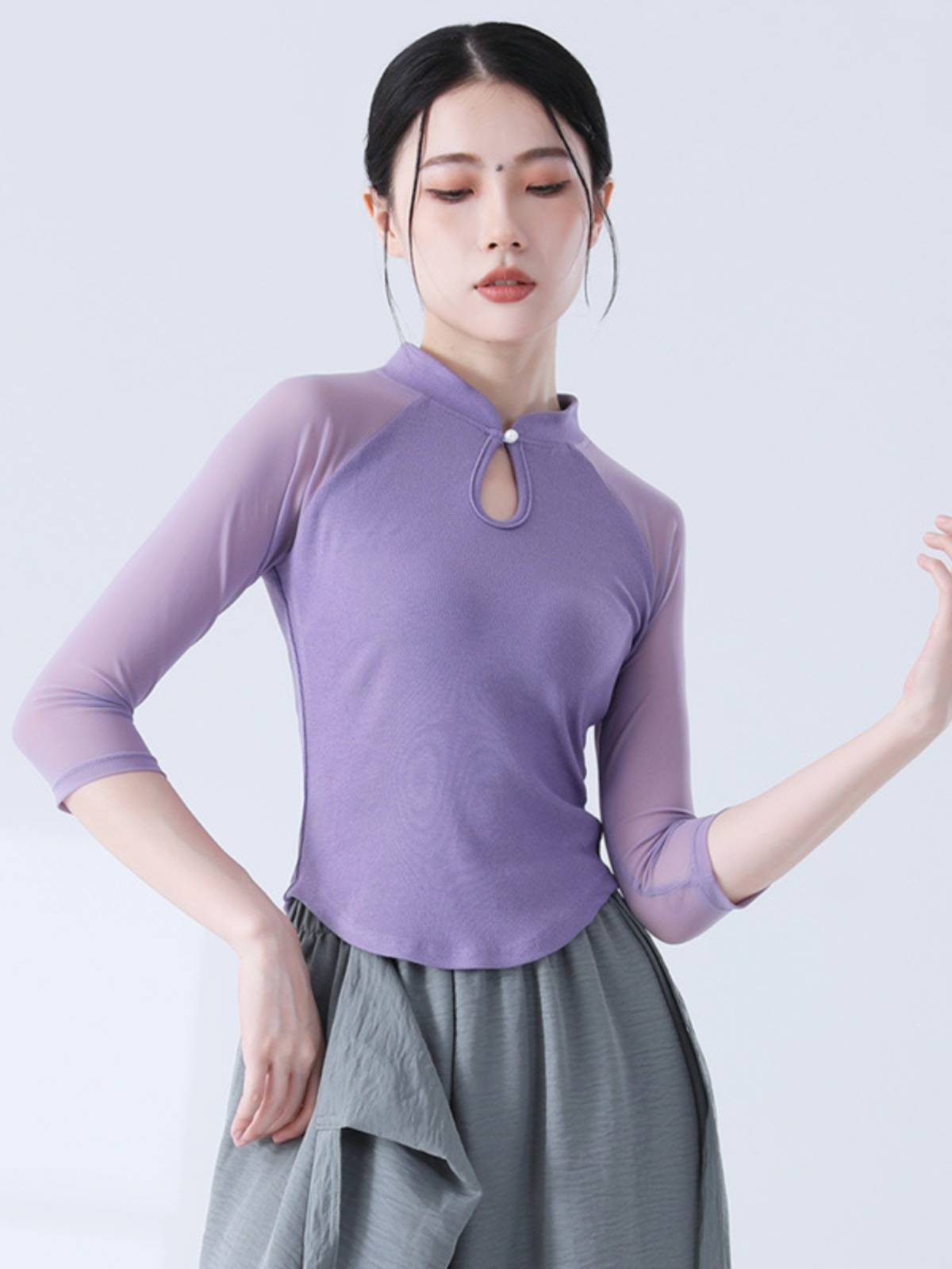 Modern Dance Classical Dance Clothing Show Summer Summer New Cheongsam Rhymes Chinese Style National Dance Performance Women