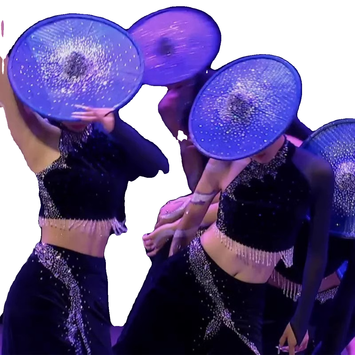 Twelfth China Dance Lotus Award is intoxicated by the National Dai Dance Liuyi Waist Girl Performance Skirt