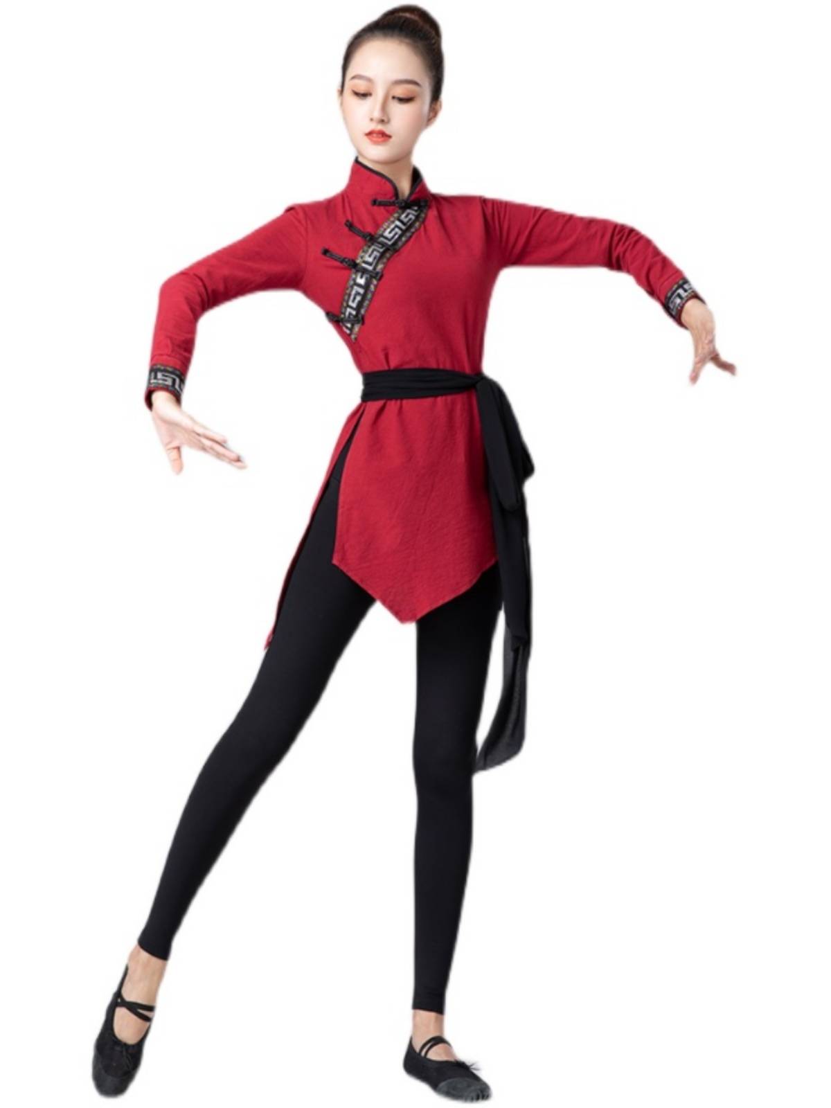 Men and women's new stage performances for Mongolian dance performance clothing and clothing practice service new national Mongolian dance