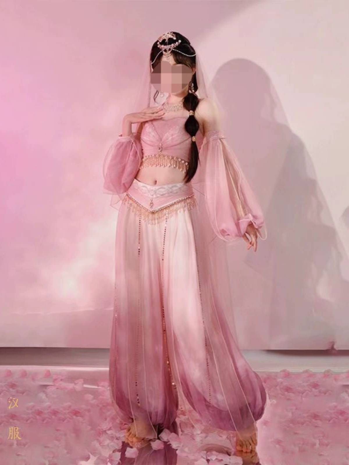 Exotic style Dunhuang Feitian Dance Service Western Ethnic Style Performance Server Belly Dance Art Archaeological Dance Costume Women