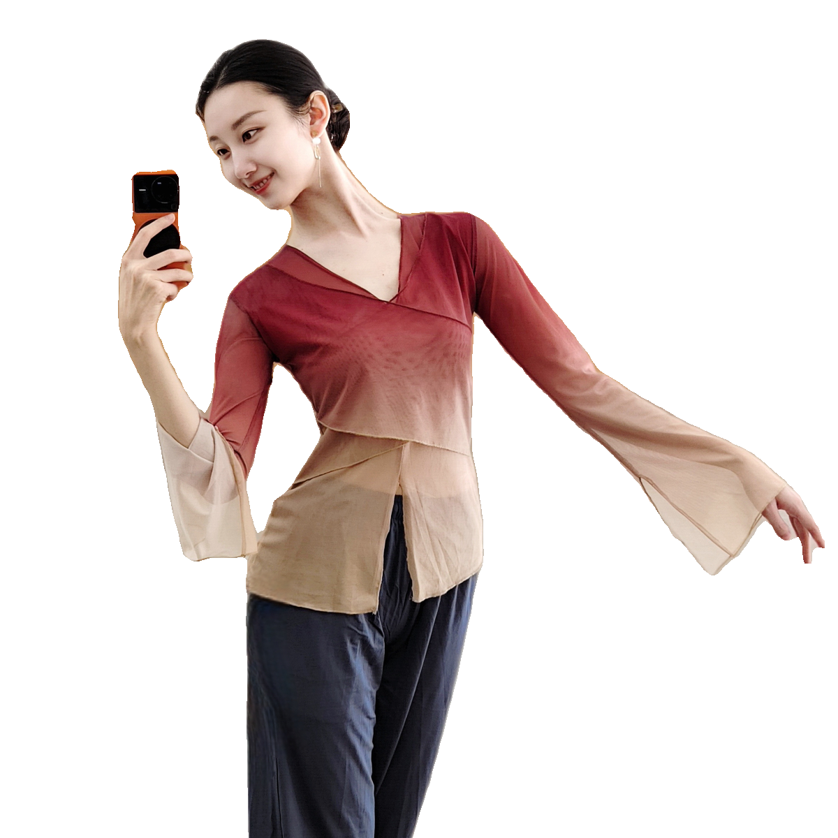 Classical Dance Graduation Rhymes Yaosa Jacket Practice Female Chinese Dance Ethnic Dance Modern Dance Clothing Foundation Training Service