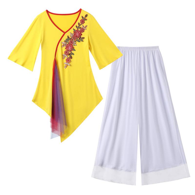 Yang Liping Plaza Dance Clothing New Set Classical Dance Clothing Female Female Female Eap Yangge Fair Performing National Dance Services