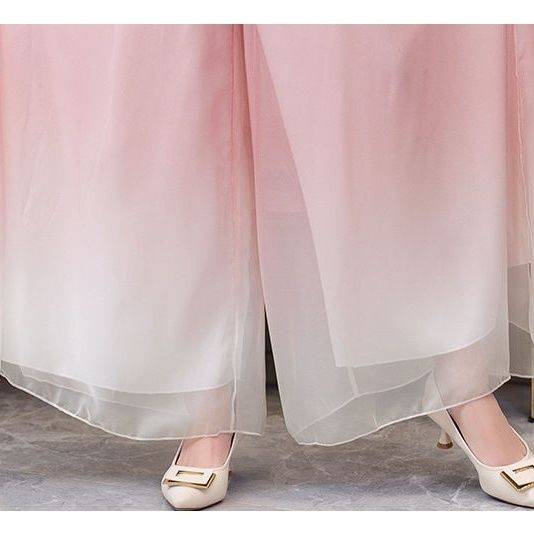 Classical dance dance service temperament new long high -end ethnic style dance suit set national style orthos and elegant dance