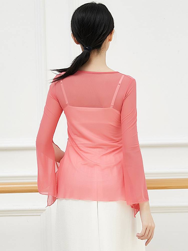 Classical dance body rhymes, gonggong clothes, female spring and summer gauze, national dance, top of the art, the immortal elegant dance clothing