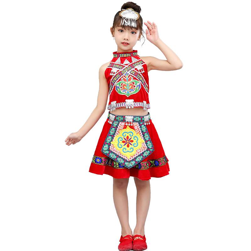 Minority clothing children's Miao performance service Liuyi Dai dance dance service Hani Pai Performance Services