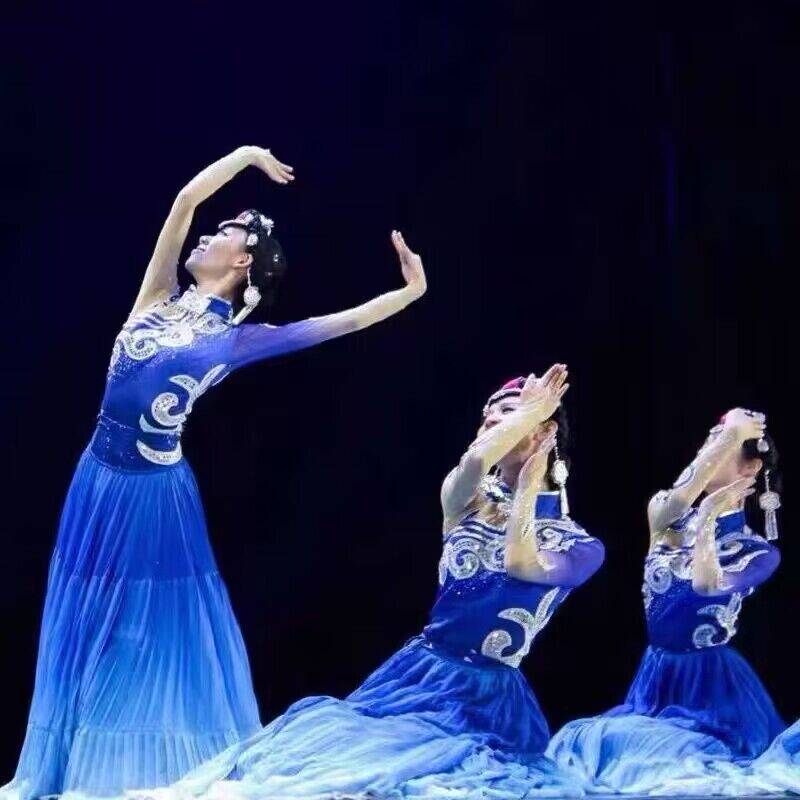Tao Li Cup Yunshui Yiren Dance Clothing Yi Pyms Dance Fun National Dance Big Dance Women's Art Examination Service