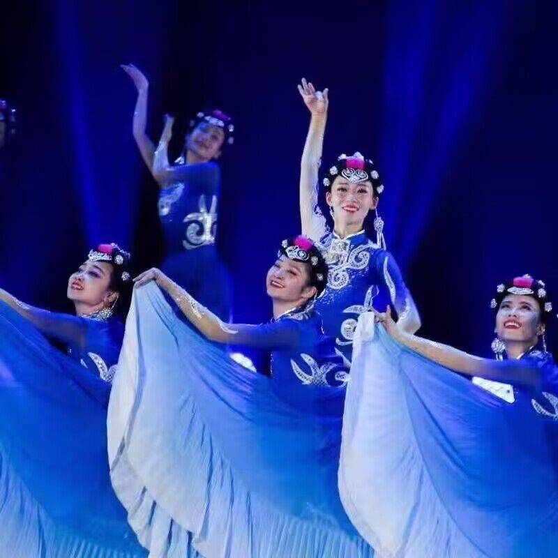Tao Li Cup Yunshui Yiren Dance Clothing Yi Pyms Dance Fun National Dance Big Dance Women's Art Examination Service