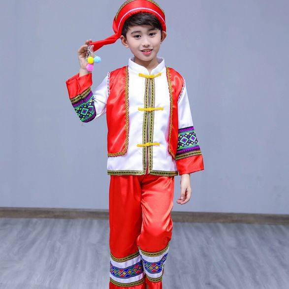 June 1st, minority, performances, March three dancers, Guangxi Zhuang Men and Women Miao Performance Services
