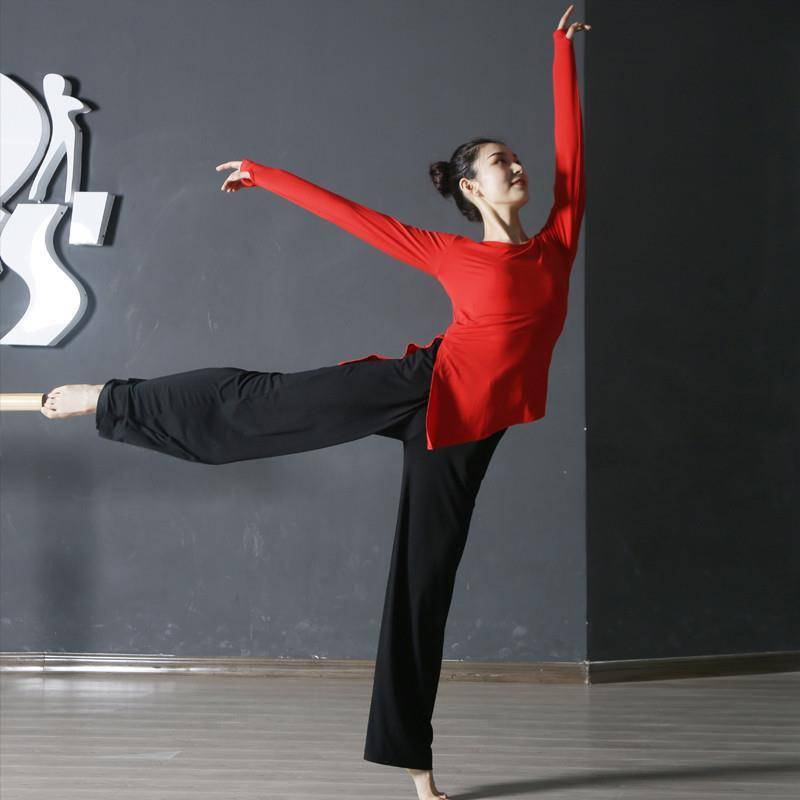 High-class classical dance costumes, long-sleeved, adult dancing-form national dance outfits