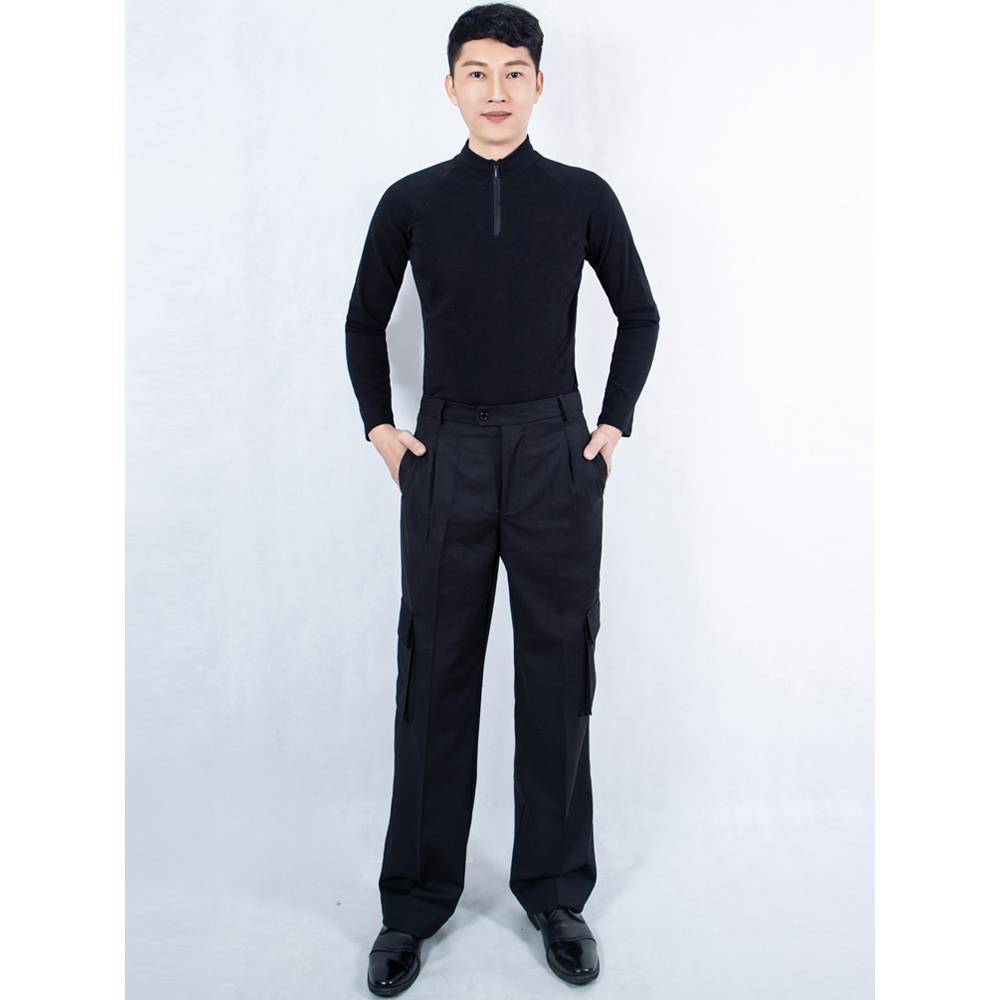 Men's middle and thick velvet dance dance clothes Latshu dance dance dancer dancer nation -to -day dance dance service