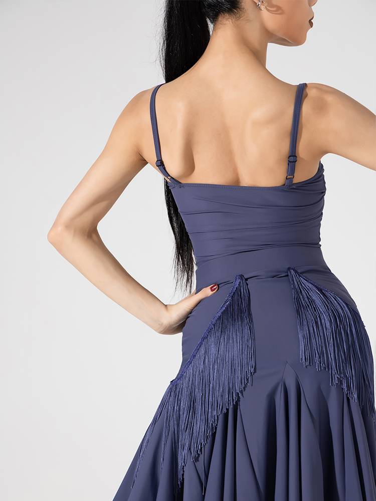 dancebaby Latin dance exercise girl camisole dance dance dance service female sexy dance loading YS31N
