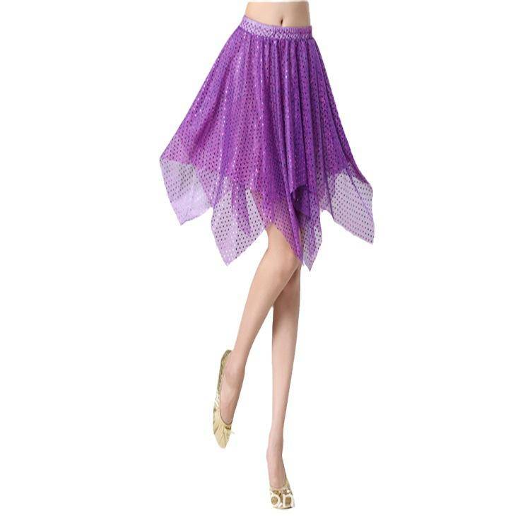 Yongda Jiayi Dance Series New Latin Highlights Permanent Skirt Adult Dance Skirts Beginning Belly Dance Clothing
